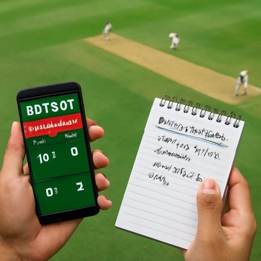 BETBDT লাইভ স্কোরবোর্ড আর নোটপ্যাড